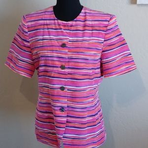 Silks by Joan Leslie 100% Silk Shirt